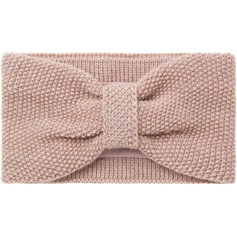 Name It Shadow Gray Nkfwrilla Wool Knit Headband 1