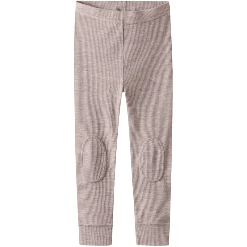 Name It Shadow Gray Nmnwax Wool Rib Leggings Noos 1