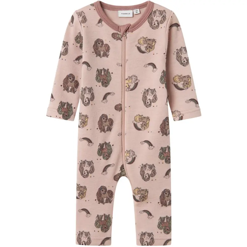 Name It Shadow Gray Unicorn Nbfwillit Wool Ls Suit 1
