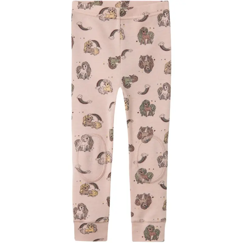 Name It Shadow Gray Unicorn Nmfwillit Wool Leggings 1