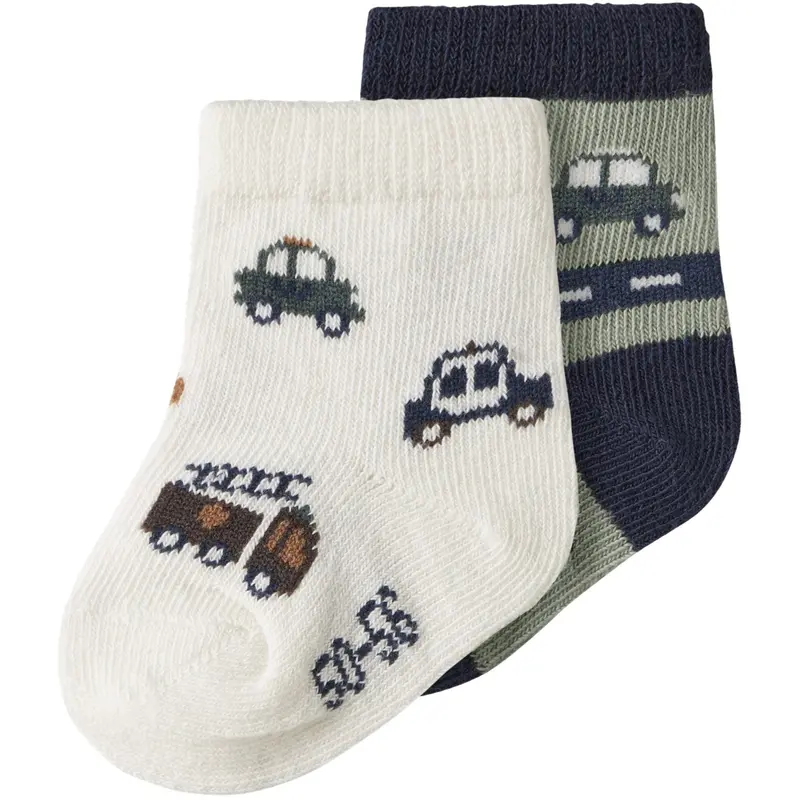 Name It Shadow Nbmtocar 2P Socks 1