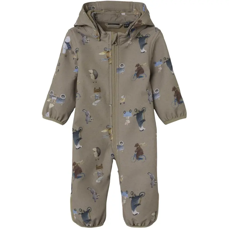 Name It Silver Mink Go Nbnalfa08 Softshell Suit Aop Fo 1