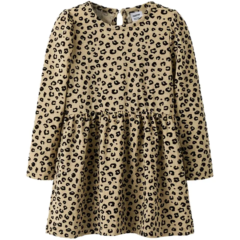 Name It Silver Mink Nmfrebekka Ls Dress 1