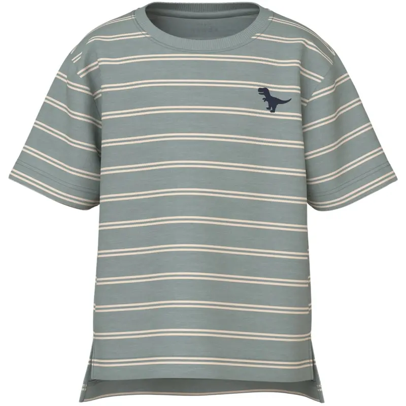 Name It Slate Gray Whitecap Gray Voby Regular T-Shirt 1