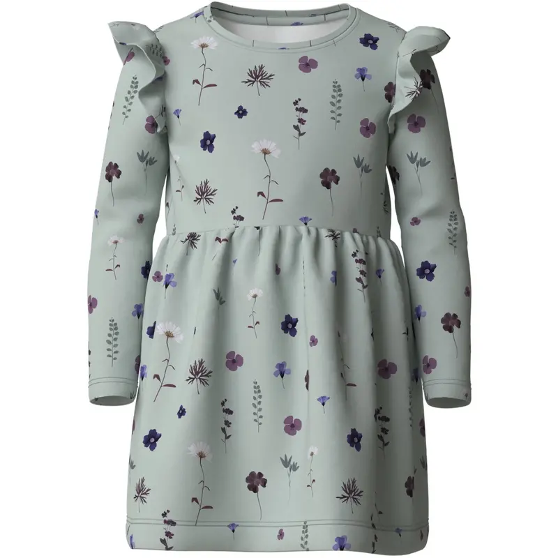 Name It Smoke Nmffilulu Ls Dress 1