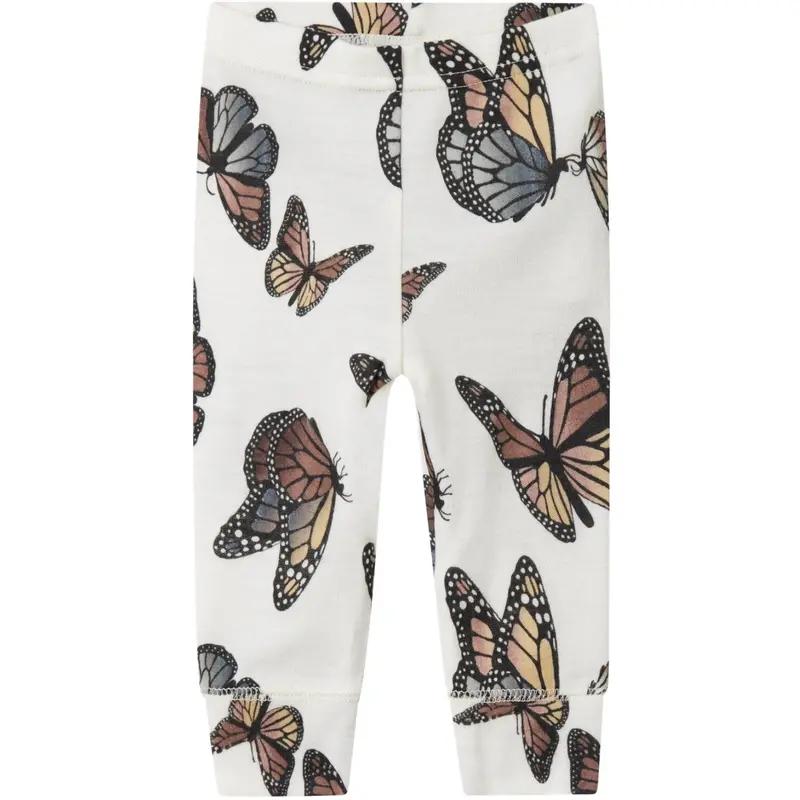 Name It Snow White Butterfly Nbfwillitus Wool Leggings 1