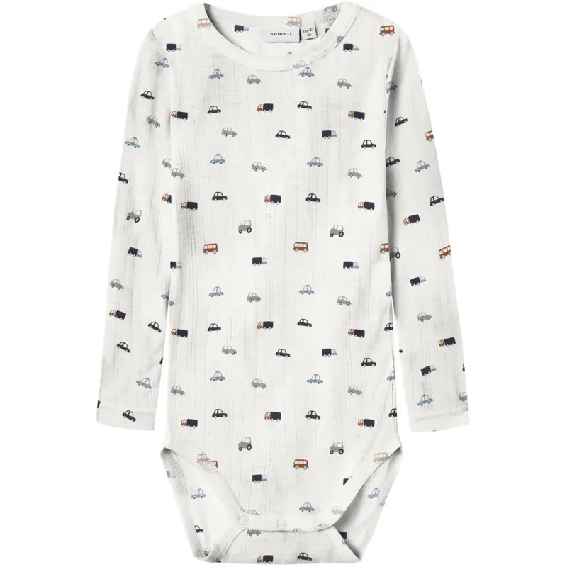 Name It Snow White Small Cars Nmmwang Wool Needle Ls Body 1