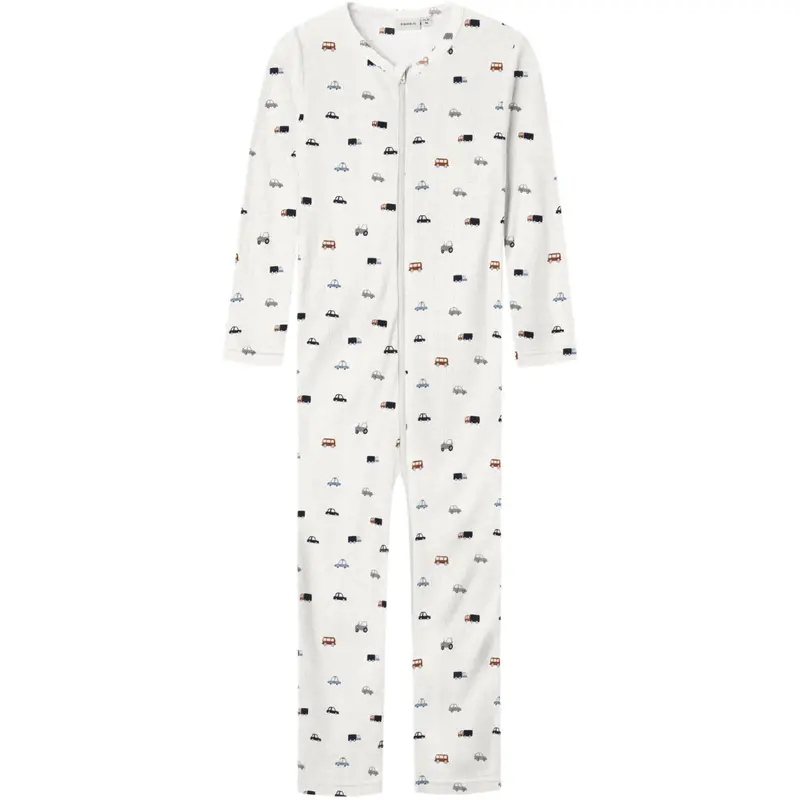 Name It Snow White Small Cars Nmmwang Wool Needle Nightsuit 1