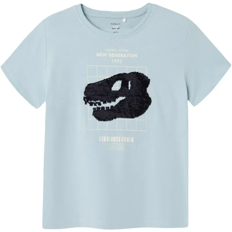 Name It Sterling Blue Nkmkurth Ss Top Pb 1