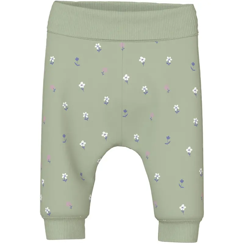 Name It Swamp Flowers Nbfvimone Sweat Pants Box Bru 1