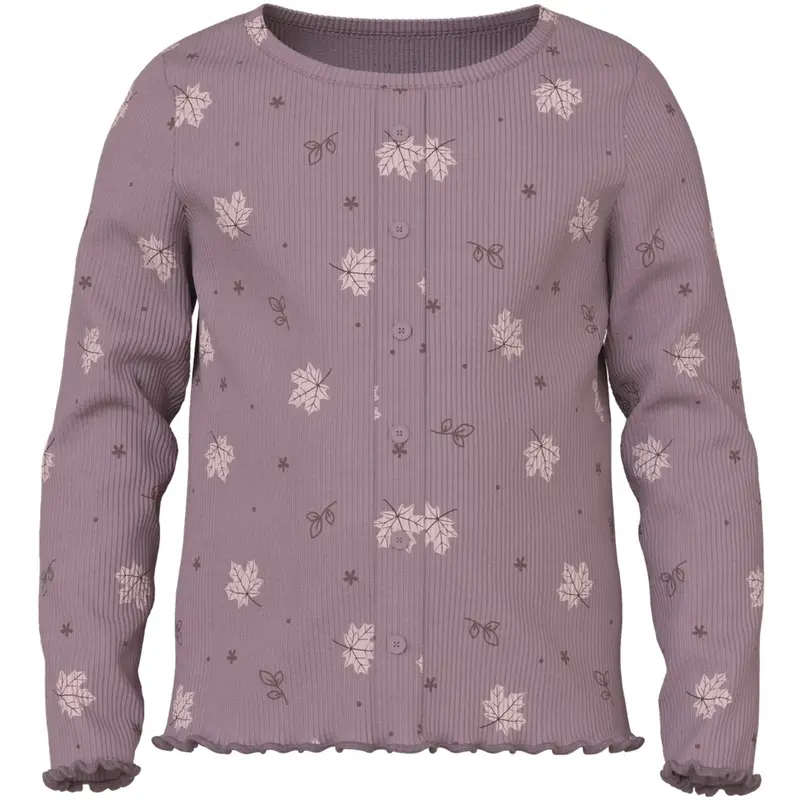 Name It Toadstool Autumn Nmfvemia Ls Slim Top 1