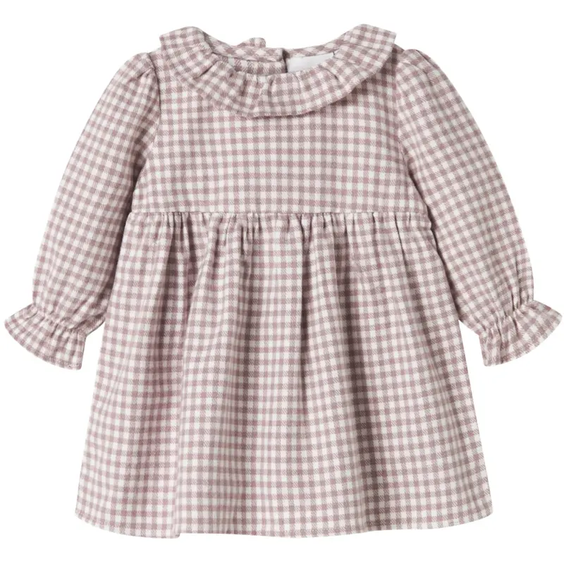 Name It Toadstool Cloud Dancer Nbfoninka Ls Dress 1