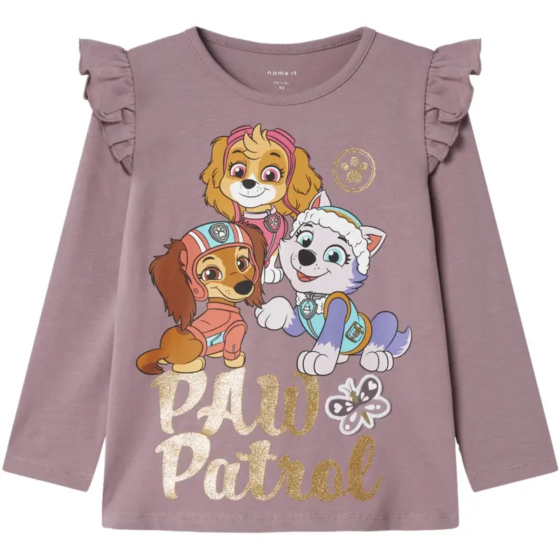 Name It Toadstool Nmfsabine Paw Ls Top Box Cplg 1
