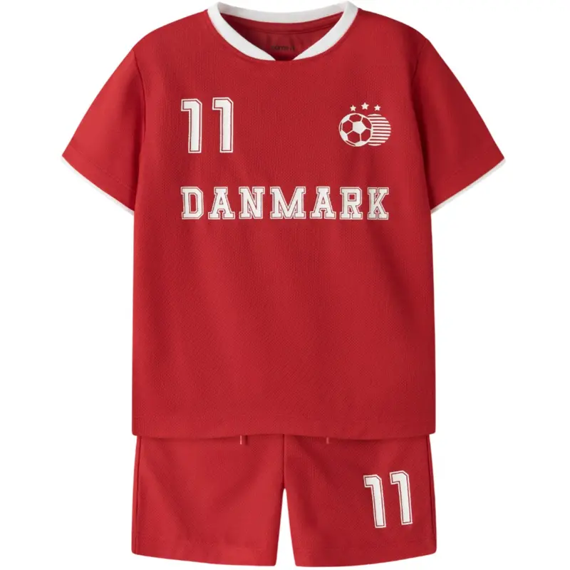 Name It True Red Nmnhiteam Shorts Set 1