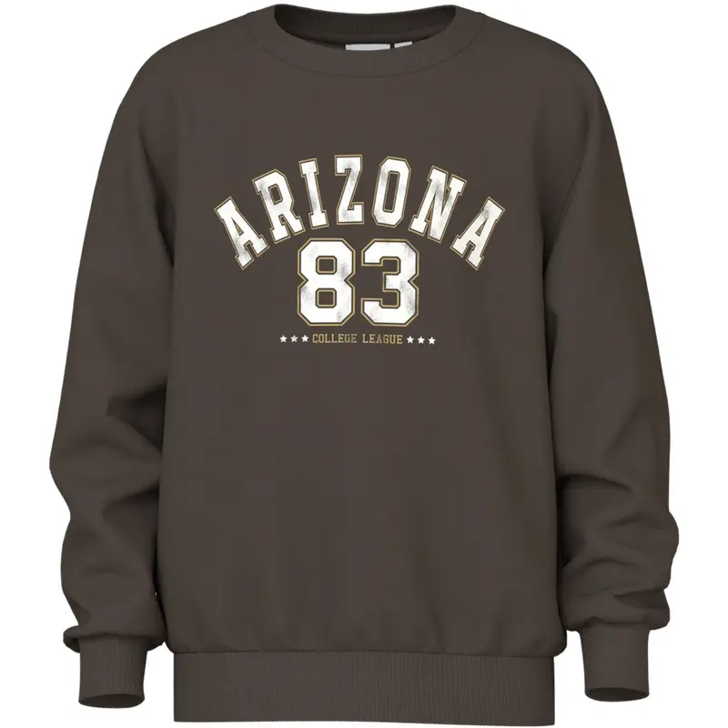 Name It Turkish Coffee Arizona Nkmvoder Ls Nreg Sweat Box Unb 1