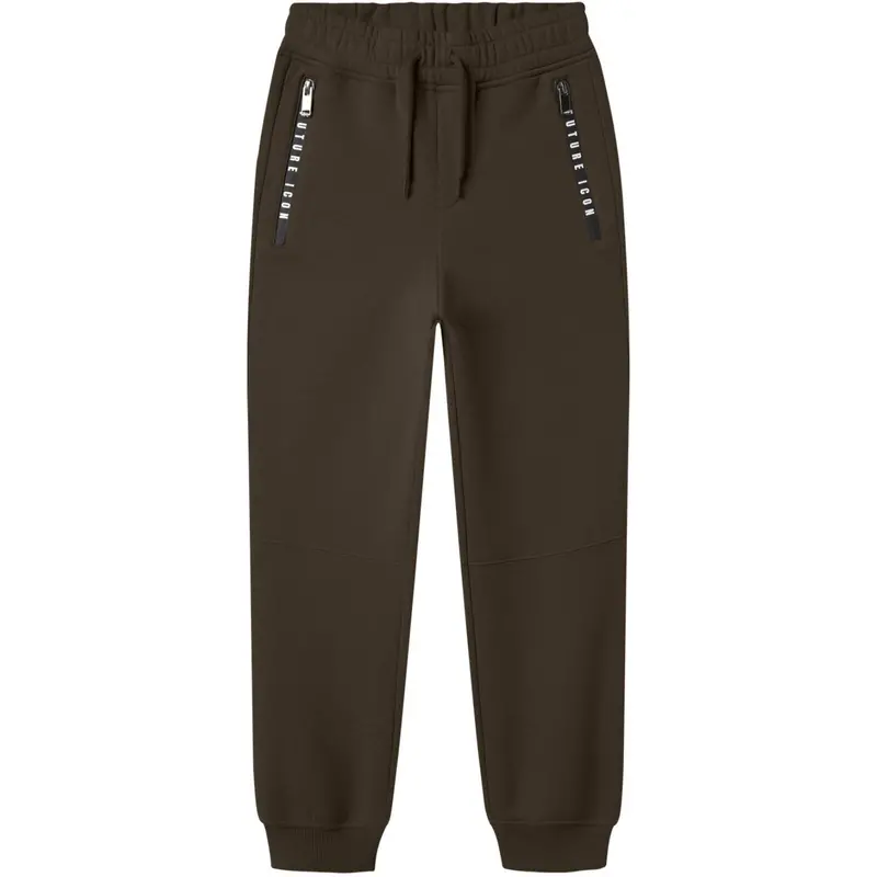 Name It Turkish Coffee Nkmleonas Nreg Sweat Pants Bru 1