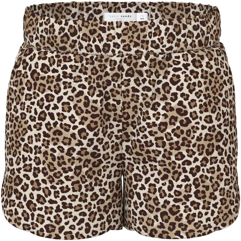Name It Turtledove Leopard Nkfvinaya Shorts Ffff Noos 1