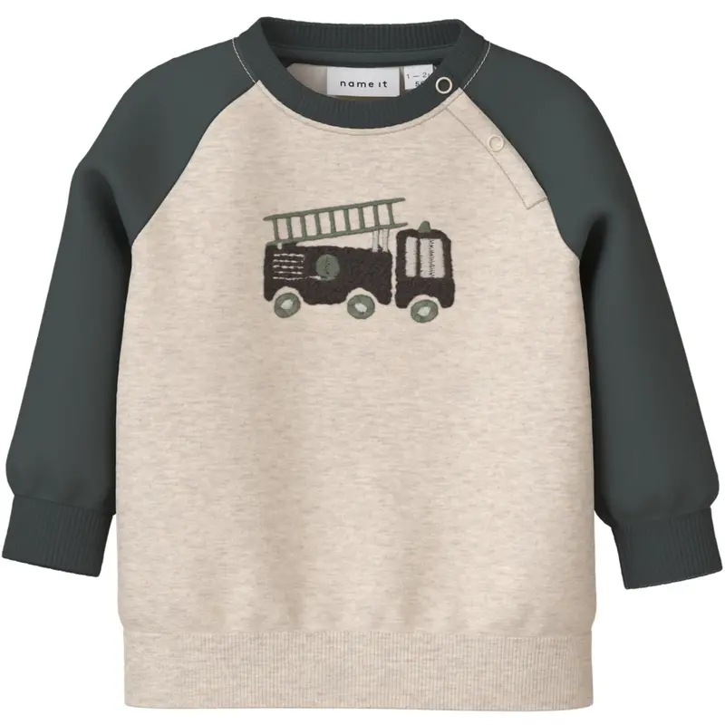 Name It Urban Chic Nbmthorstein Ls Sweat Box Bru 1