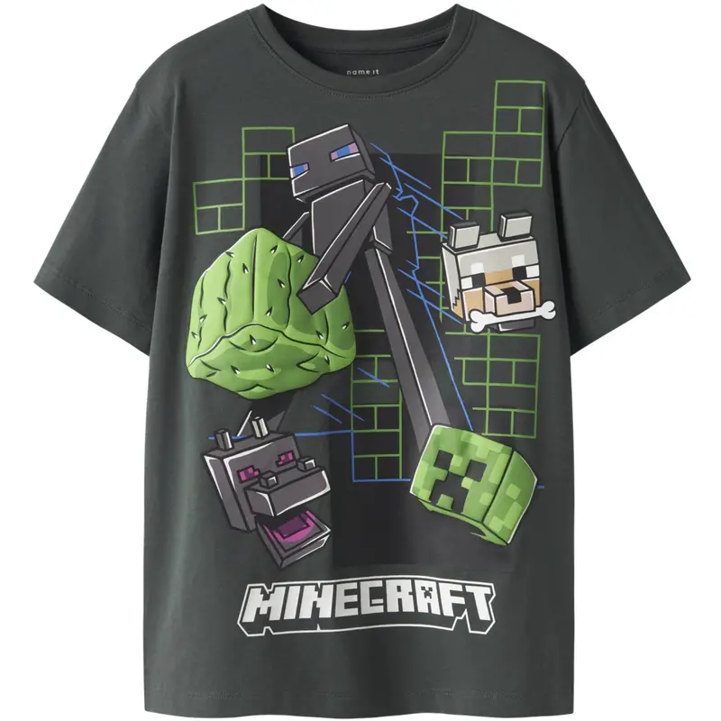 Name It Urban Chic Nkmjuke Minecraft Ss Nreg Top Box Bfu 1
