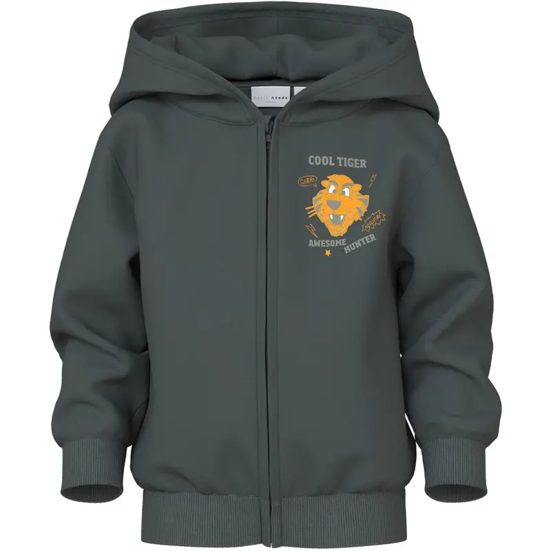 Name It Urban Chic Tiger Nmmvoltinus Nreg Sweat Card Wh Bru 1