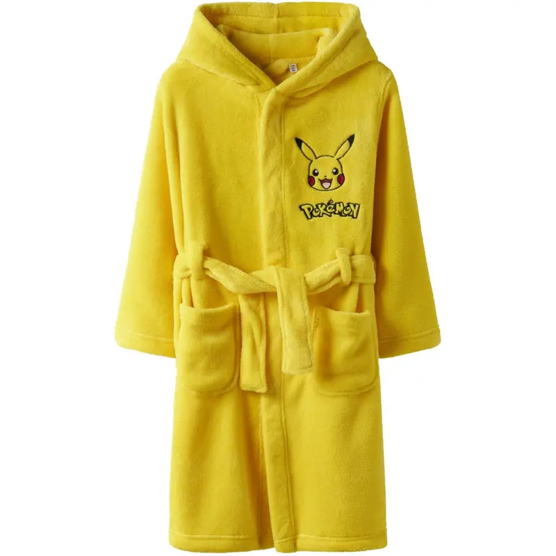 Name It Vibrant Yellow Nkmosbit Pokemon Bathrobe Sky 1
