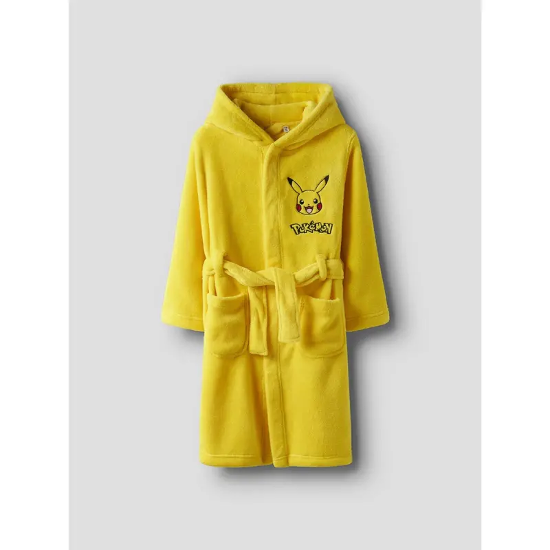 Name It Vibrant Yellow Nkmosbit Pokemon Bathrobe Sky 5