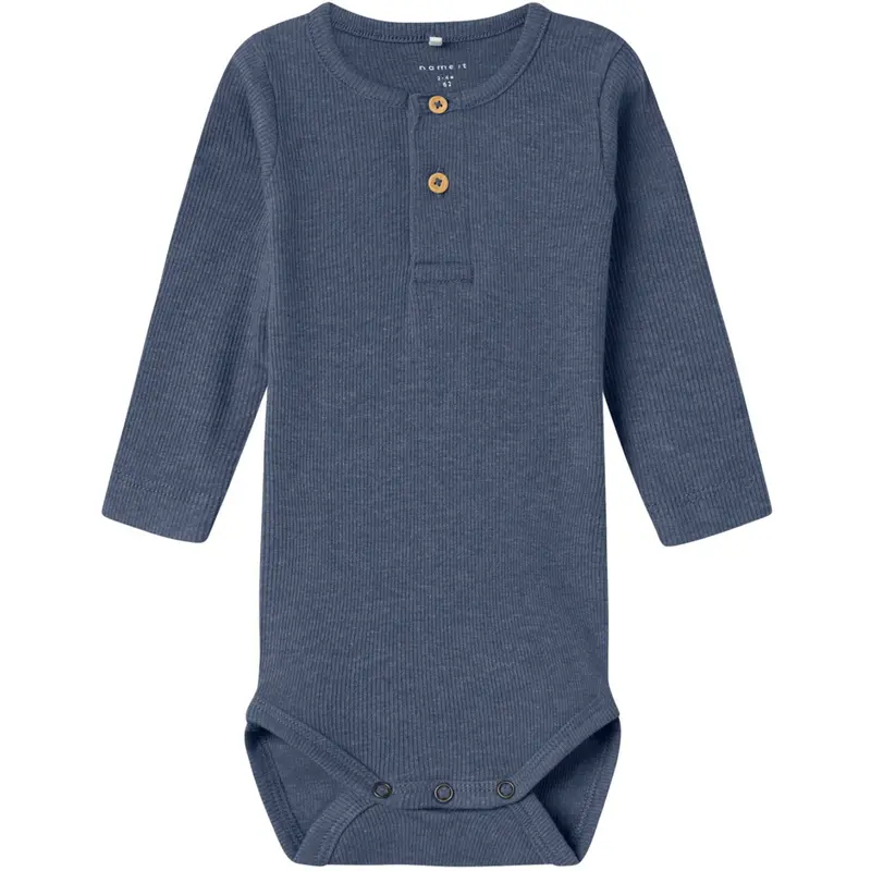 Name It Vintage Indigo Melange Nbmkab Ls Body Noos 1