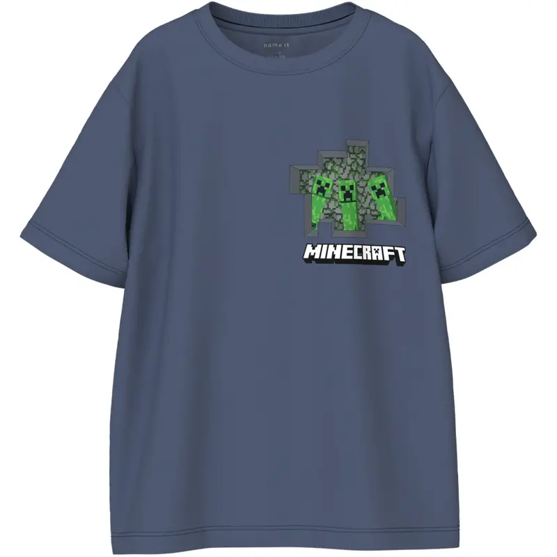Name It Vintage Indigo Nkmasant Minecraft Ss Nreg Top Bfu 1