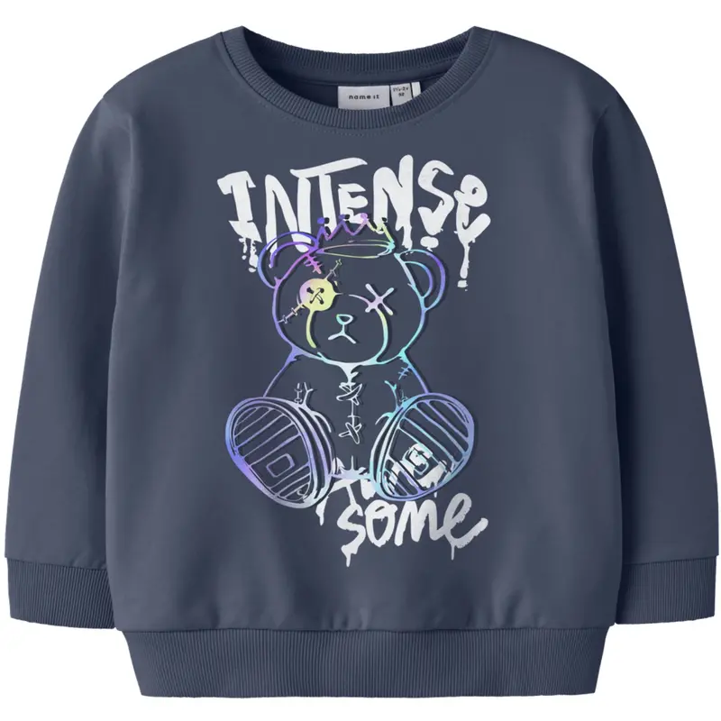Name It Vintage Indigo Nmmdonvu Ls Nreg Sweat Box Unb 1