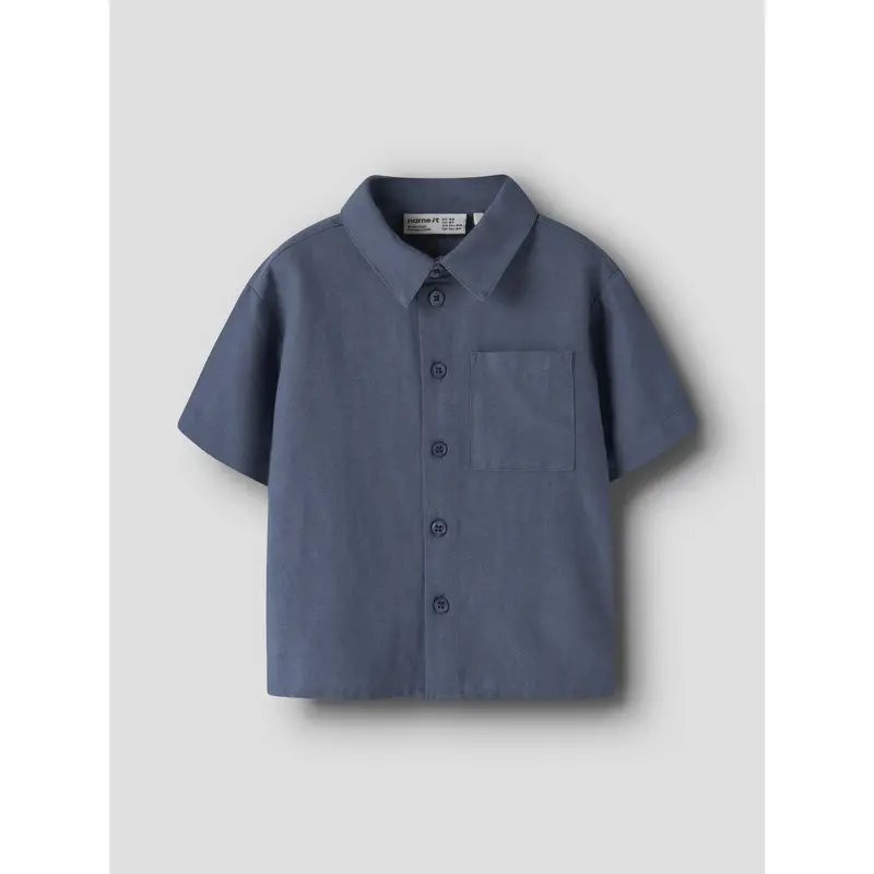 Name It Vintage Indigo Nmmfaher Ss Shirt 3