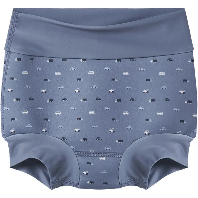Name It Vintage Indigo Nmmzippo Swim Brief W Shield 1