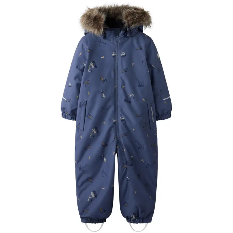 Name It Vintage Indigo Work Nmmsnow10 Suit Aop Fo Noos 1