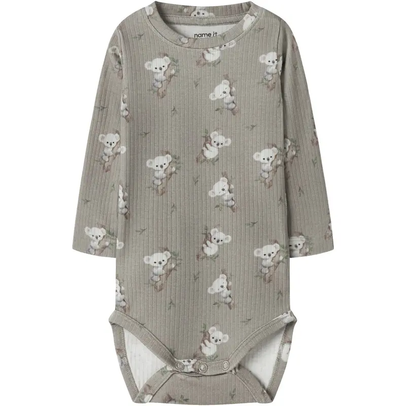 Name It Vintage Khaki Nbmboala Ls Body 1