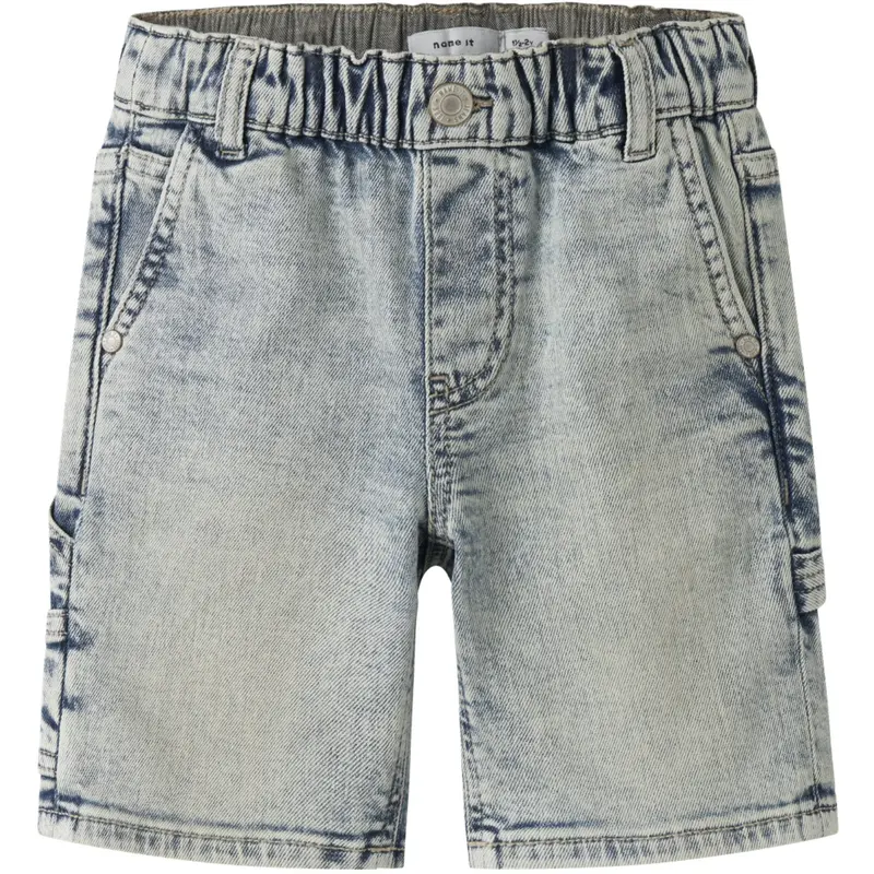 Name It Vintage Medium Blue Denim Nmmben Loose Dnm Bermuda 8620-Bc Noos 1