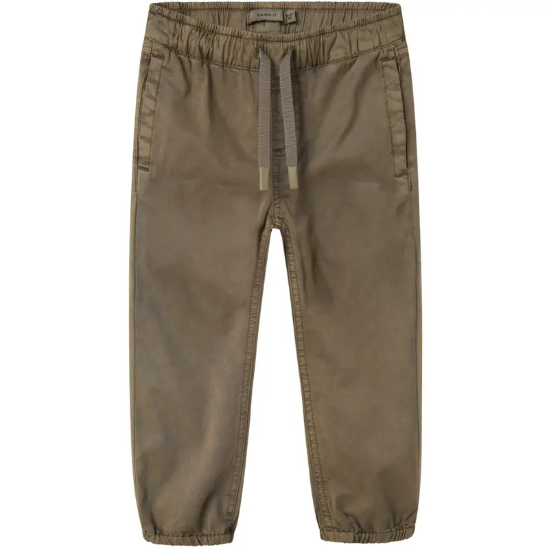 Name It Walnut Ryan Jogger Twill Pants 1