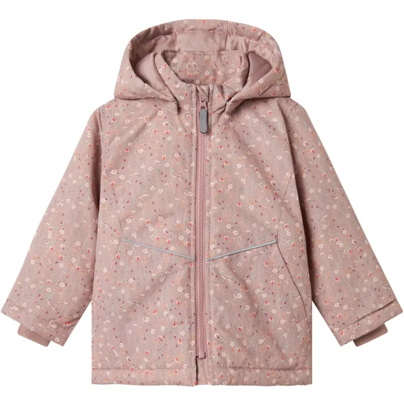Name It Woodrose Flower Nmfmaxi Pa Jacket Aop Noos 1
