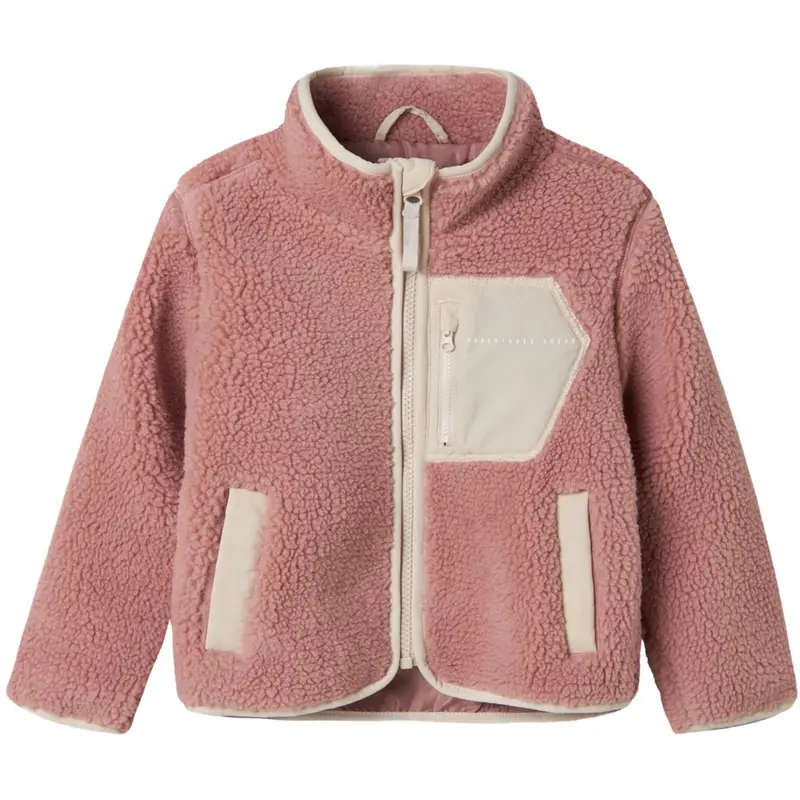 Name It Woodrose Nmnmattia Sherpa Jacket Pb 1