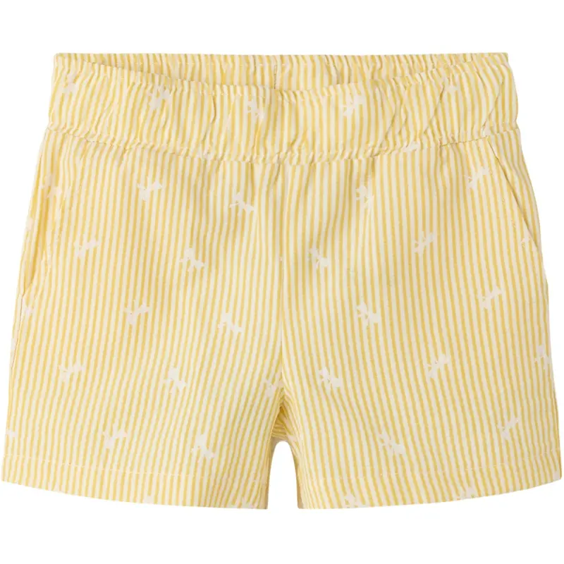 Name It Yolk Yellow Nmffeja Shorts 1