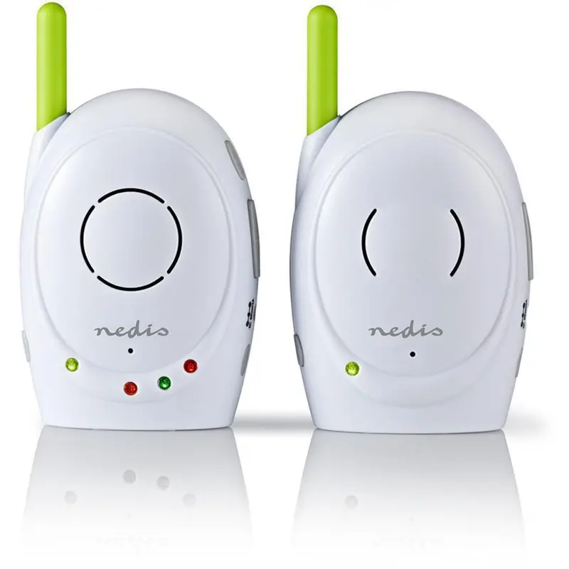 Nedis White/Green Wireless Baby Monitor 1