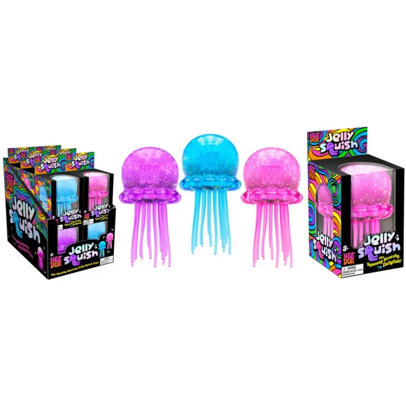 Needoh Jelly Squish 3 Asst. Cdu 1
