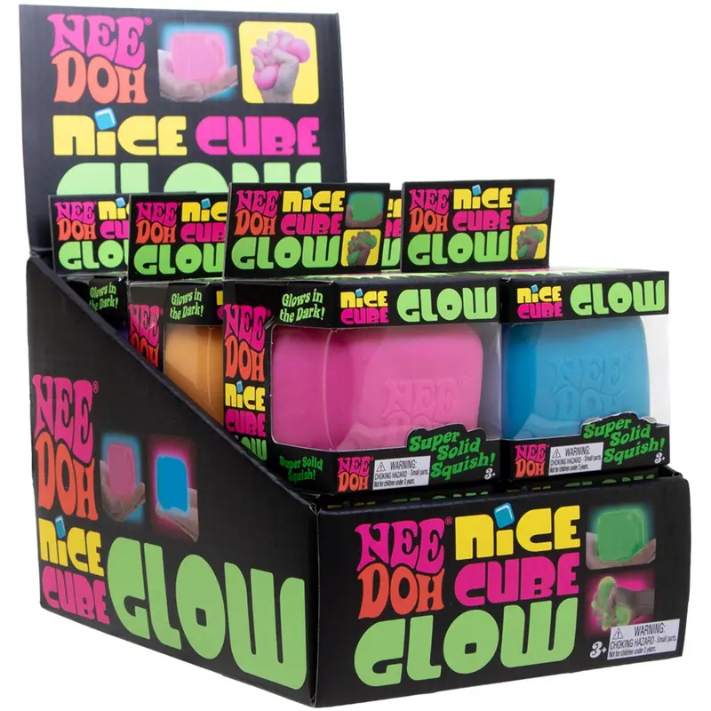 Needoh Nice Cube Glow 5 Asst. Cdu 1