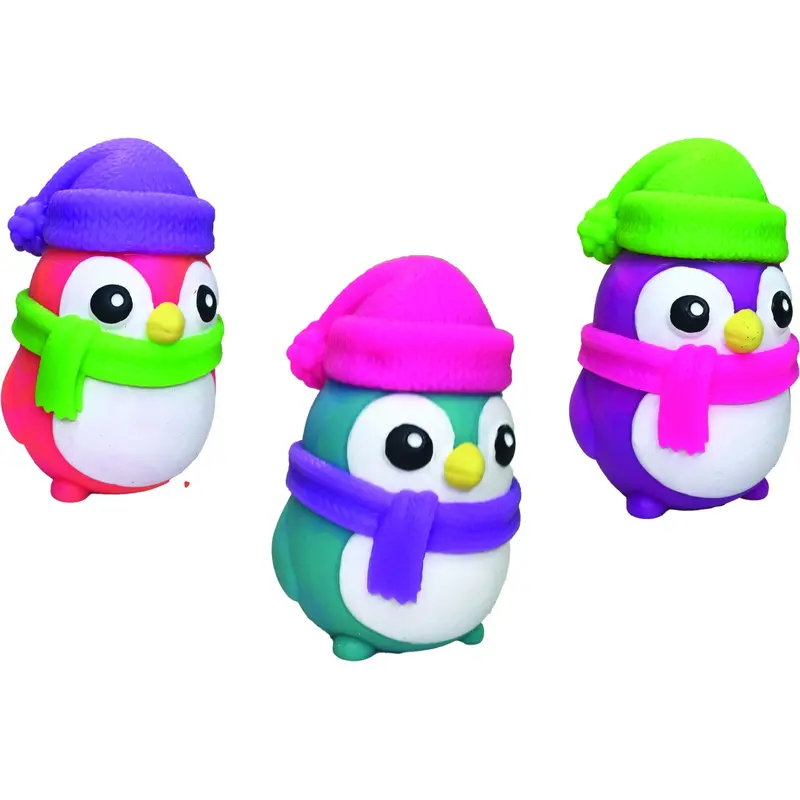 Needoh Polar Glow Penguin 3 Asst. Cdu 1