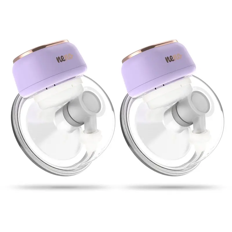 Neno Purple Breast Pump Electric Handsfree Sole Twin 1