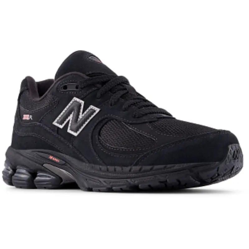 New Balance Black 2002 Kids Lace Sneakers 4