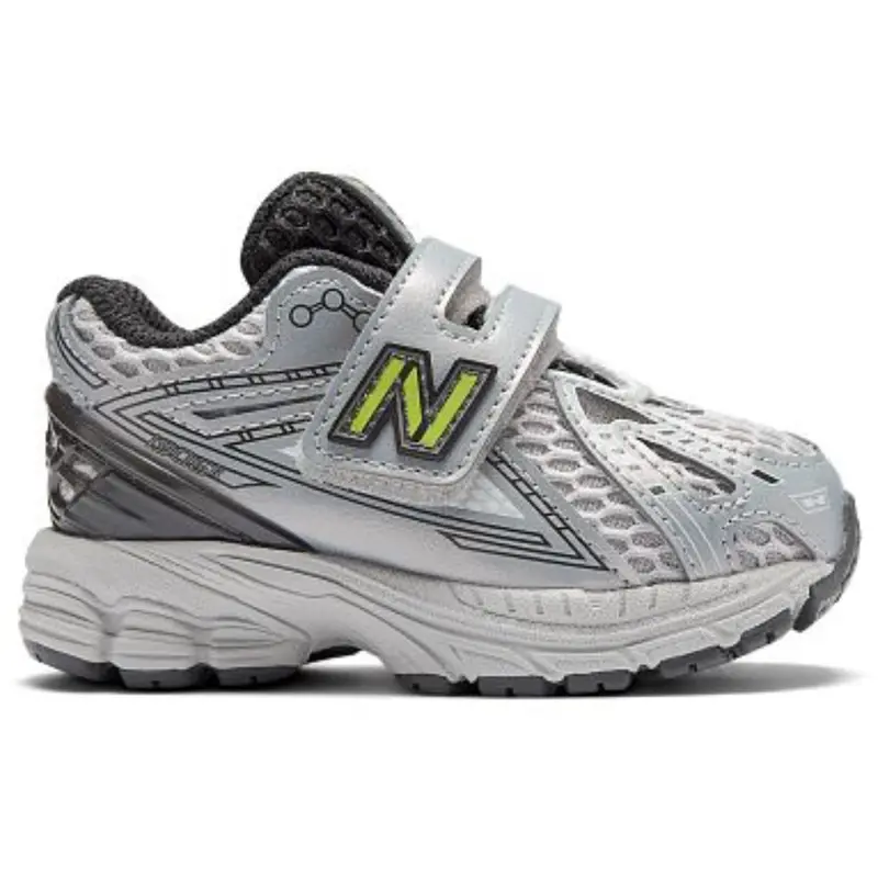 New Balance Black Metallic New Balance 1906 Kids Hook & Loop 1