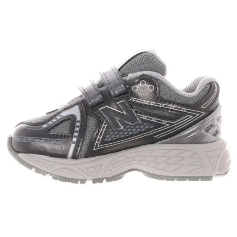 New Balance Dark Silver Metallic New Balance 1906 Kids Hook & Loop 2