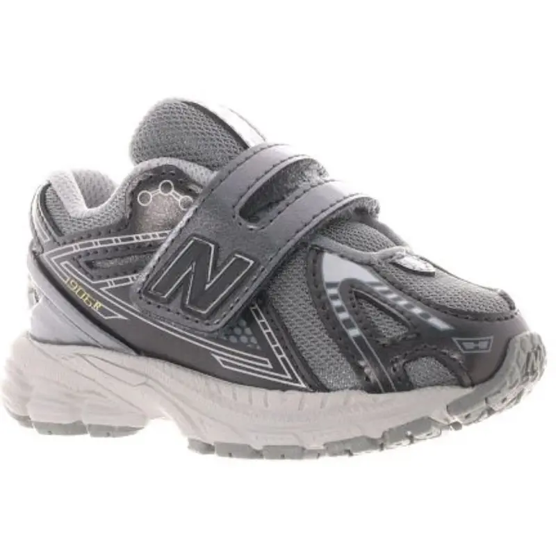 New Balance Dark Silver Metallic New Balance 1906 Kids Hook & Loop 4