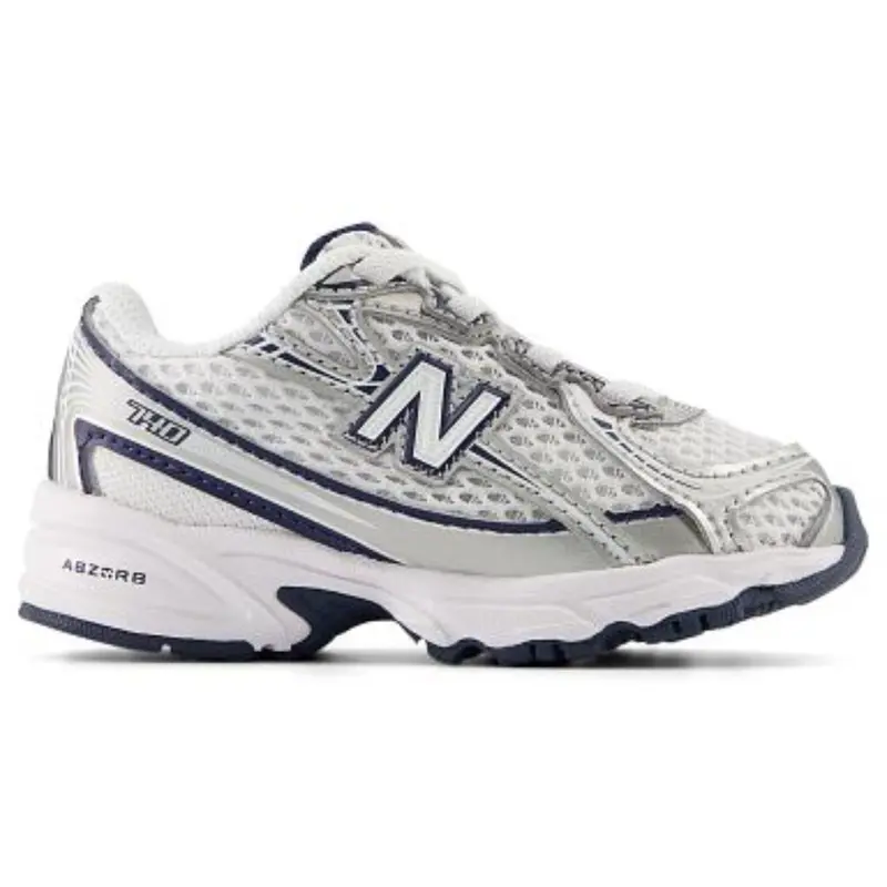 New Balance Nb Navy New Balance 740 Kids Bungee Lace 1