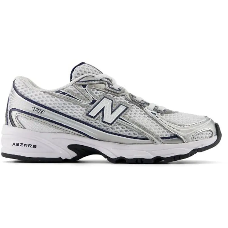 New Balance Nb Navy New Balance 740 Kids Bungee Lace 1