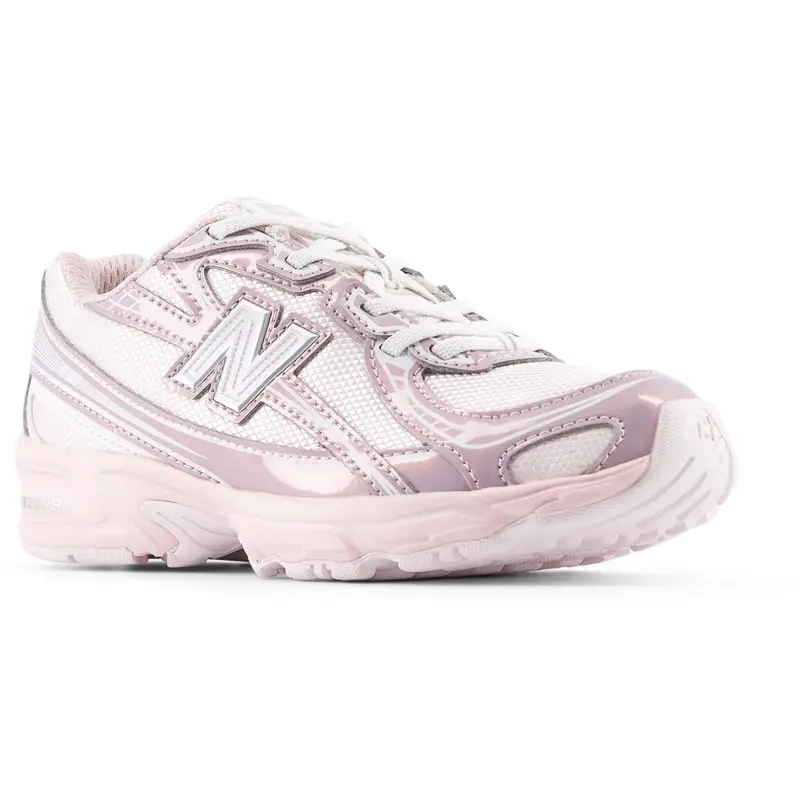 New Balance Pink Salt New Balance 740 Kids Bungee Lace 4